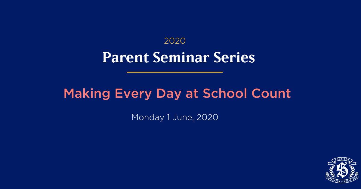 Parent seminar series