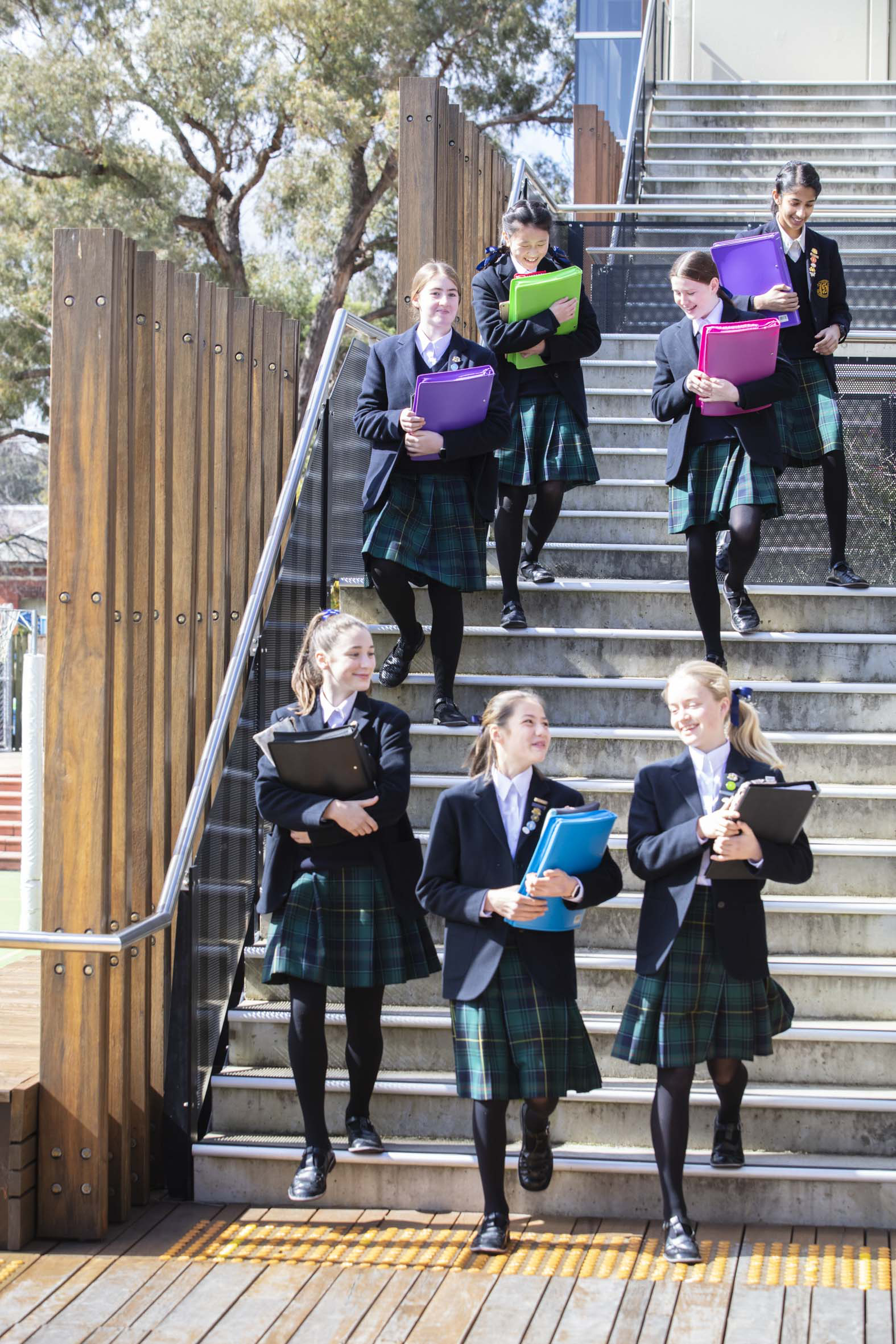 Senior school stairs